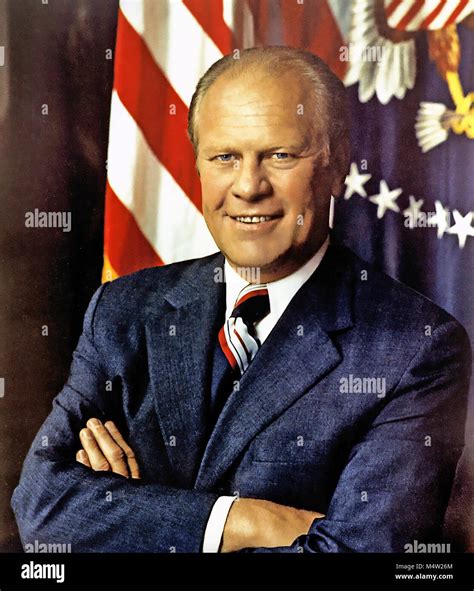 Gerald Ford As Th President Of The United States On