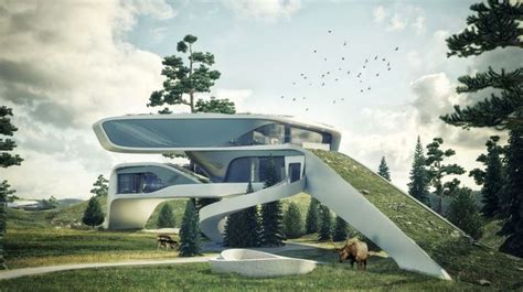 Great Futuristic Home Decor For Future Homes And Home Interior Design Styles With Backyard Decor