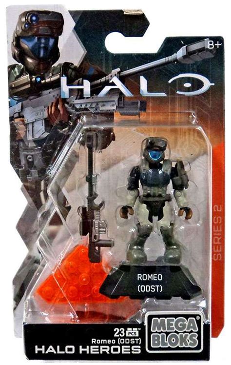 Mega Bloks Halo Halo Heroes Series 2 Romeo Odst Mini Figure Set Toywiz