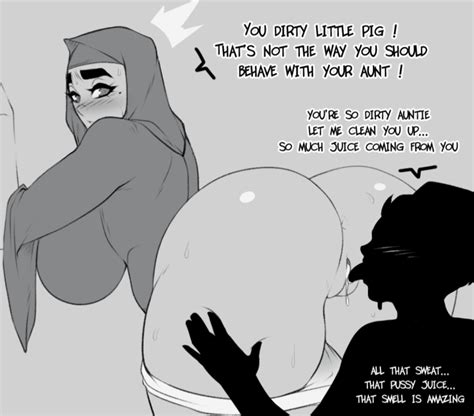 Rule 34 Alya Hijabi Cherry Gig Aunt Aunt And Nephew Big Ass Dark Skinned Female Foxicube