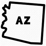 Arizona State Icon Az Map Iconfinder Icons