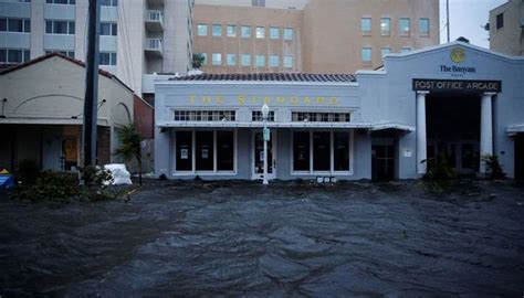 Waning Hurricane Ian Creeps Across Florida After Battering Gulf Coast