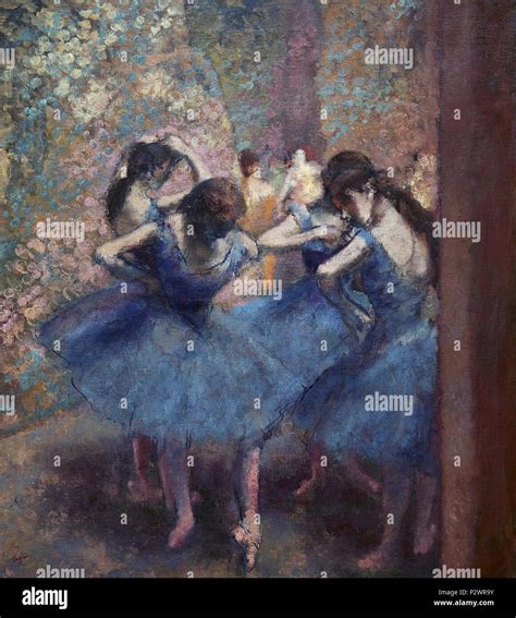 Dancers In Blue 1890 85x755 Cm Oil On Canvas Author Edgar