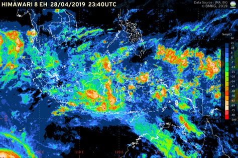 Informasi pengamatan citra radar cuaca bmkg di seluruh indonesia. BMKG peringatkan potensi curah hujan tinggi di Jatim ...