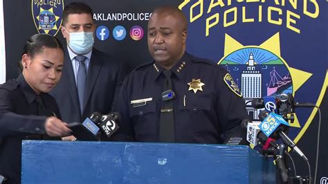 raw video oakland police chief leronne armstrong addresses wave of weekend violence youtube