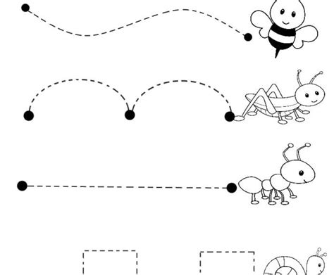 Printable Tracing Worksheets For Preschoolers Worksheets Master
