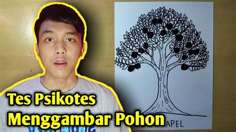 Trik Menggambar Pohon Psikotes Youtube