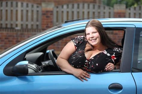 Mum Sarah Fosters Boobs Save Her After Mini Cooper