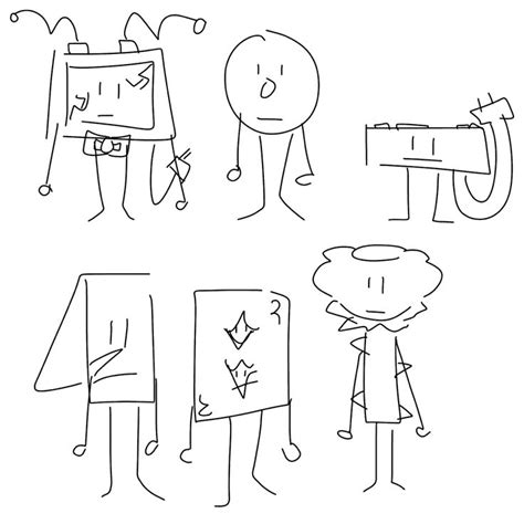 Static Characters Character Diagram Comics