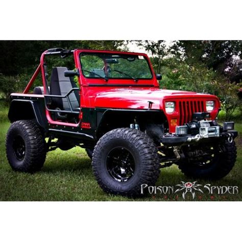 Image Result For Wrangler Yj With Genright 4 Inch Highline Flare Jeep