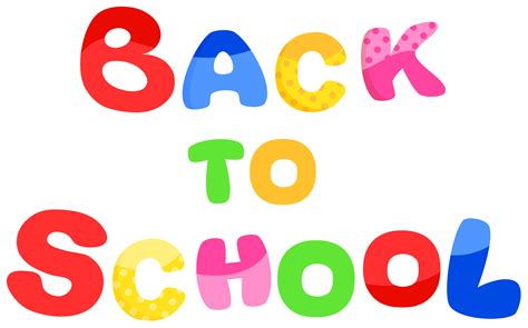 Clip Art Royalty Free Transparent Back To School Png Full Size