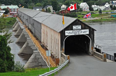 Hartland Bridge New Brunswick The Worlds Longest Covered Bridge