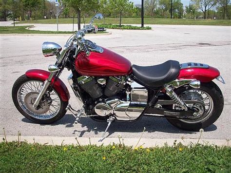 For some reason i have tried both bikes and i now have a honda shadow 750 and i love it! 2003 Red w/Ghost Flame Honda Shadow Spirit 750 by ericg773 ...