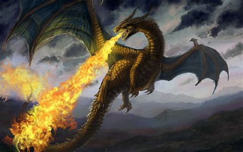 Flying Fire Dragon
