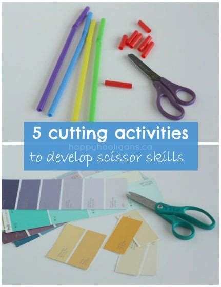 5 Scissor Skills Activities For Toddlers And Preschoolers Happy Hooligans