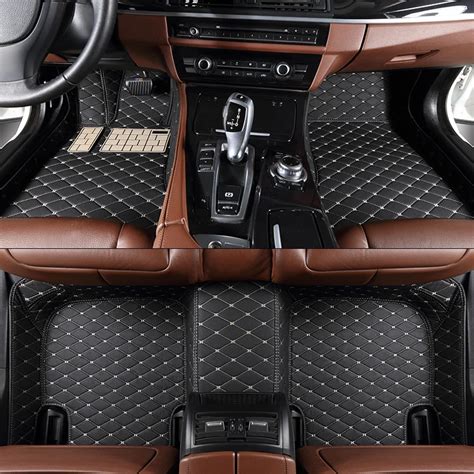 7 Seats Custom Car Floor Mats Fit For Ssangyong Rexton Y400 G4 2018