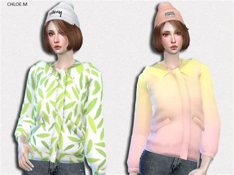 The Sims Resource Winter Coat By Chloemmm • Sims 4 Downloads