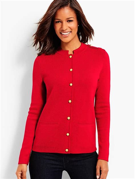 Merino Sweater Jacket Talbots Clothes For Women Clothes Design Merino Sweater
