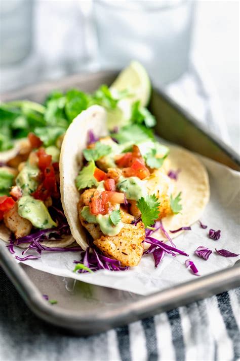 Cod Fish Tacos 20 Minute Recipe Healthy Seasonal Recipes