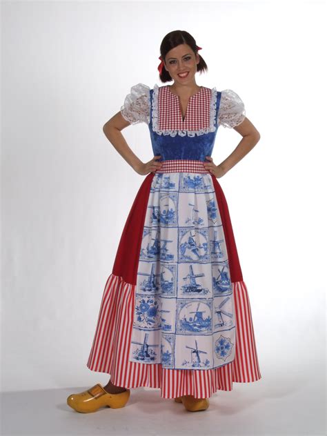 delft dutch dress costume holland eurovision fancy dress costume