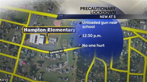 Hampton Elementary Placed On Lockdown After Unloaded Gun Found Near