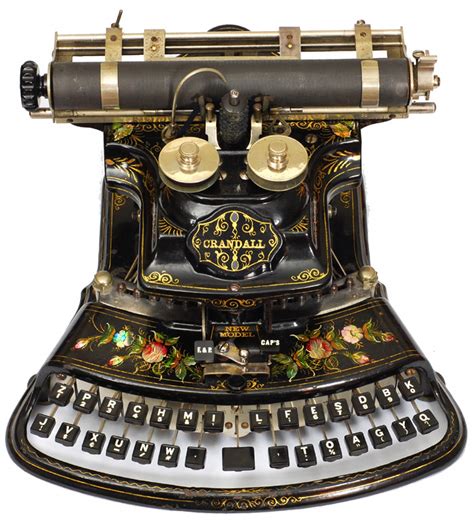Beautiful Machine 1886 Crandall Typewriter Collectors Weekly