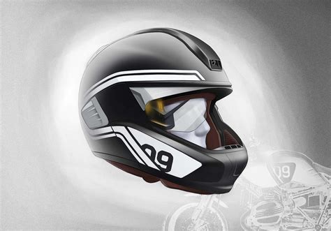 Bmw Motorrad Presents Concepts For Motorcycle Laser Light And Helmet