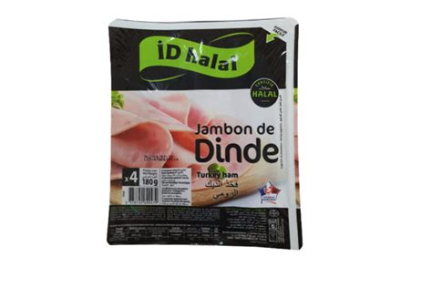 Jambon De Dinde Tranches Les Halles Du Sud