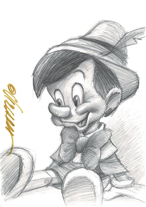 Pinocchio Drawing At Explore Collection Of