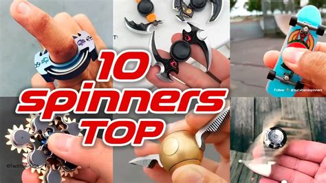 Top 10 Unusual Fidget Spinners In The World Youtube