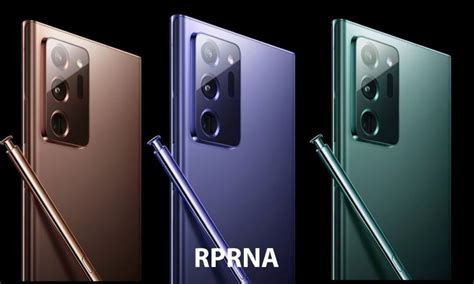 Samsung Galaxy Note 20 Ultra Colors Archives Rprna
