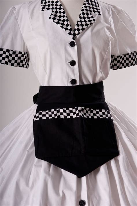 Car Hop 50s Waitress Costume Waitress Outfit Dress Outfits Clothes