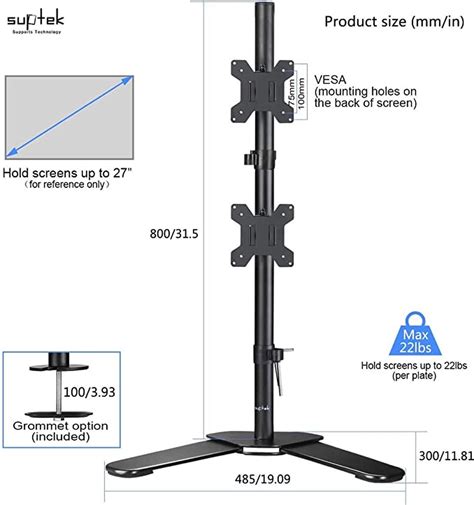 Monitor Arm Schermen Monitor Holder Monitors Bol