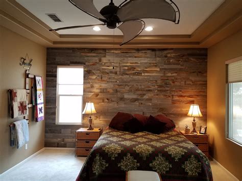 How To Easily Upgrade Your Bedroom Design With Wood Wall Planks