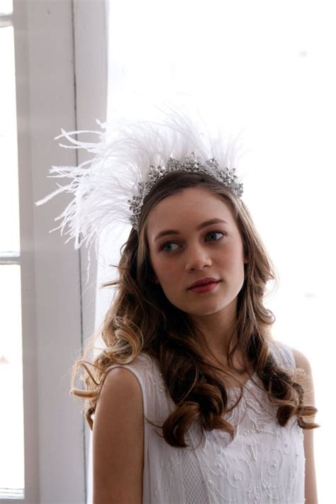 Bohemian Feather Bridal Headdress Editorial Statement Etsy In 2020