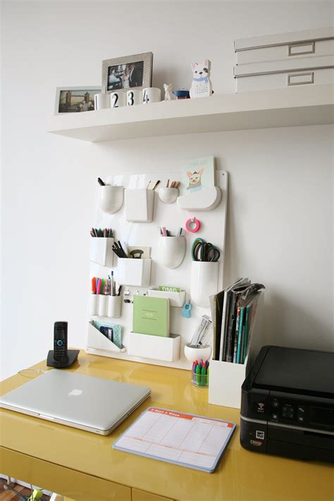 5 Ways To Organize A Desk Without Drawers Desk Organization Home
