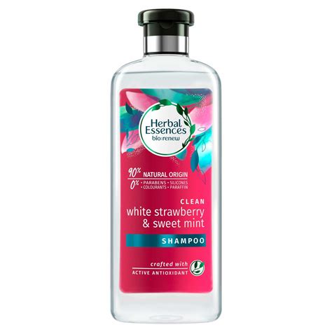 Herbal Essences Shampoo Naked Clean White Strawberry And Sweet Mint 400ml Vj Salomone Marketing