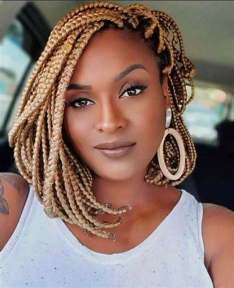22 Hottest Blonde Box Braids To Try In 2022
