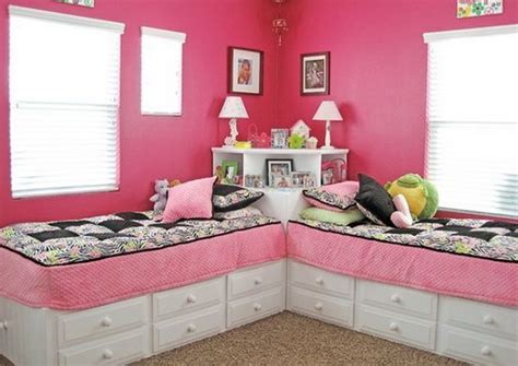 Bedroom is the most comfortable room or space of the house where people spend the most time of the day. Pretty Shared Bedroom Designs for Girls - For Creative Juice