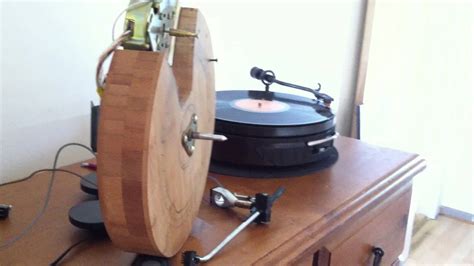Pearl Jam Vinyl Record On My Home Made Turntable Diy Record Player