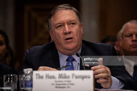 Mike Pompeo Us Secretary Of State Testifies During A Senate News Photo Getty Images