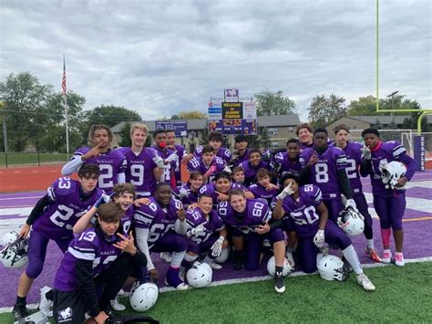 The Freshmen Football Team Finishes Ccl Play Undefeated — Pouring Purple