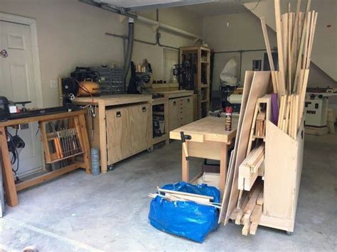 Top 60 Best Garage Workshop Ideas Manly Working Spaces Garage