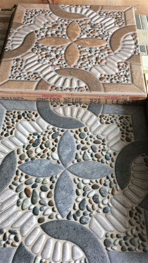 Pemasangan keramik batu alam tiang teras depan rumah eps62. Konsep 21+ Motif Keramik Lantai Teras Depan