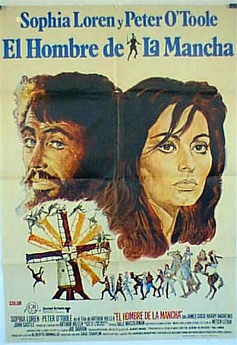 "HOMBRE DE LA MANCHA, EL" MOVIE POSTER  "MAN OF LA MANCHA" MOVIE POSTER