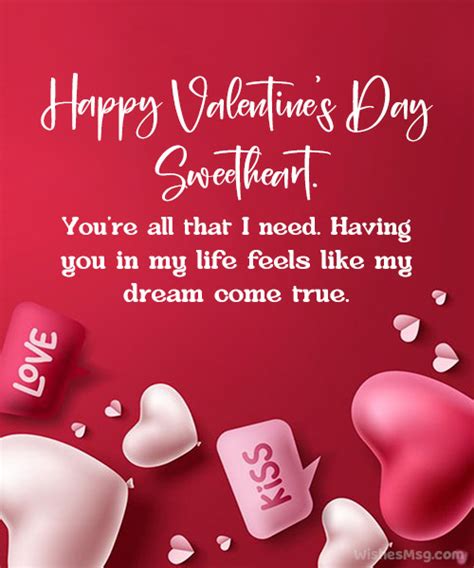 100 Romantic Valentine Messages And Wishes Wishesmsg