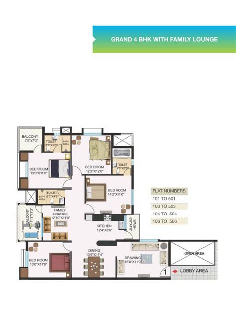 3 And 4 Bhk Apartments And Penthouse