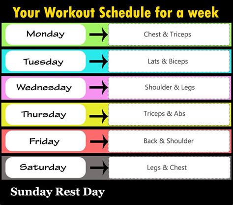Find the right home workout, no gym membership required! Full Week GYM Workout Plan | Workout schedule, Home ...