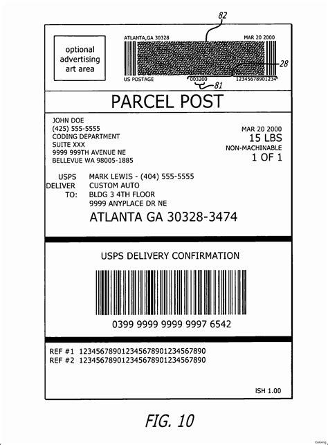 Although the woocommerce print address labels settings plugin comes with many settings to allow for easy modification of the address label the first step in creating a custom label template is to copy the files from the plugin to your child theme. 10 Usps Shipping Label Template Word - SampleTemplatess ...