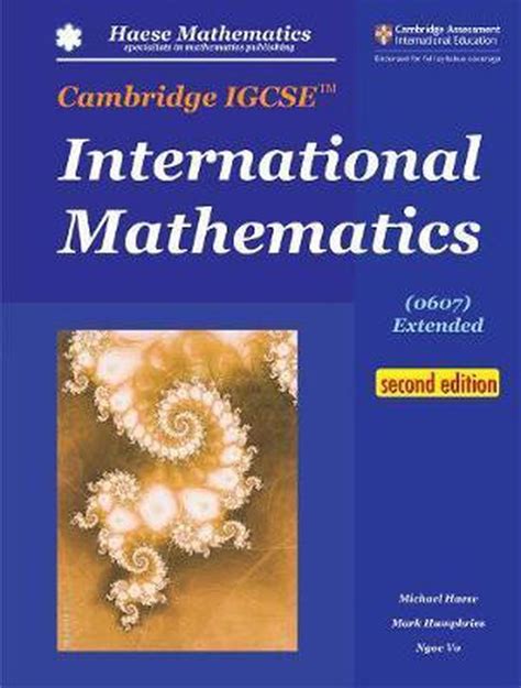 Cambridge Igcse International Mathematics 0607 Extended 2nd Edition